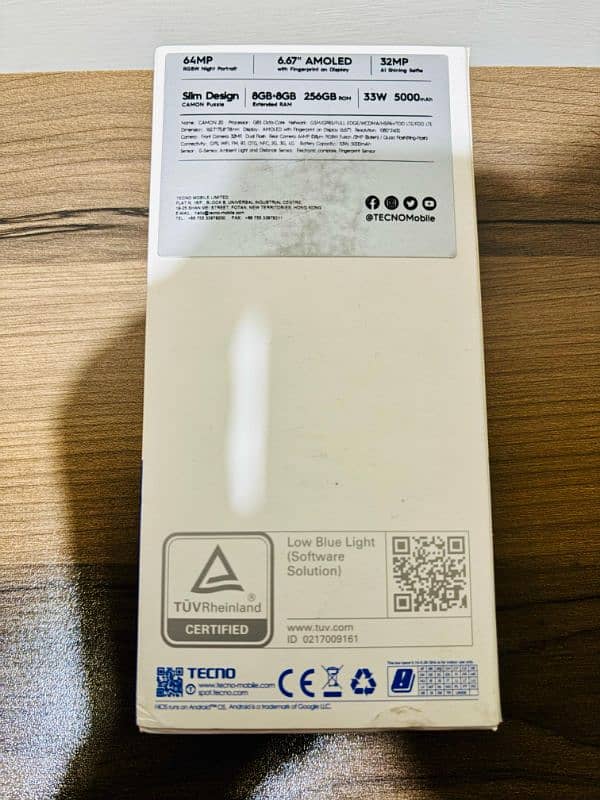 Tecno Camon 20 Art Edition 16gb/256gb For Sale 6