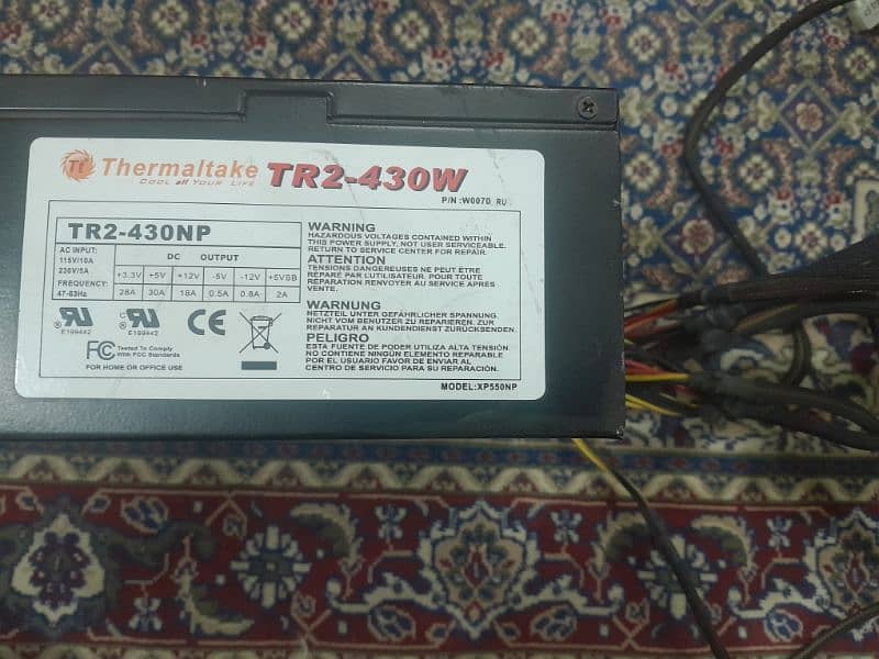 Thermaltake 430 watt power supply 430NP 430W 2