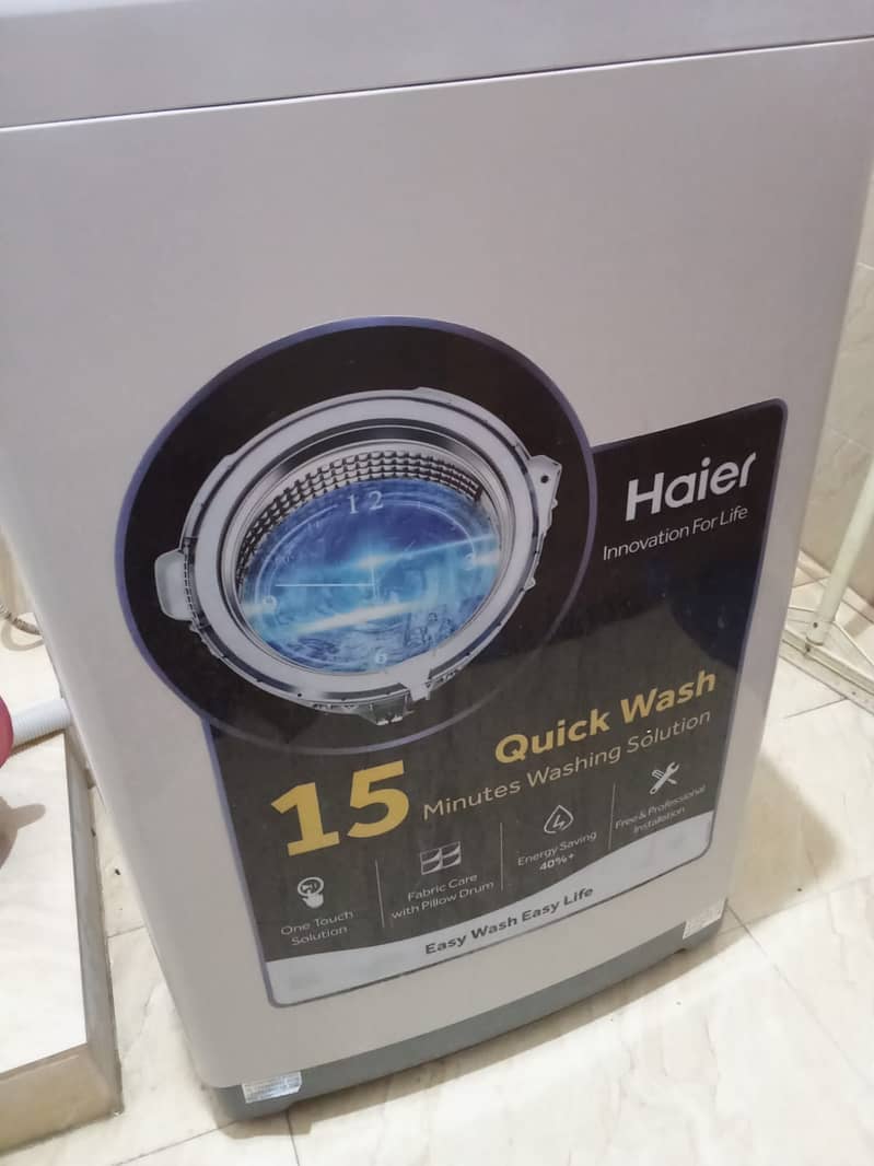 Gently Used Haier Automatic Washing machine 2