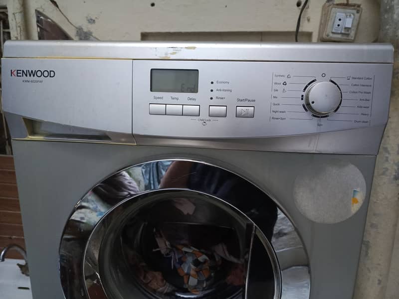 For Sale Kenwood Washing Machine Good Condition 5