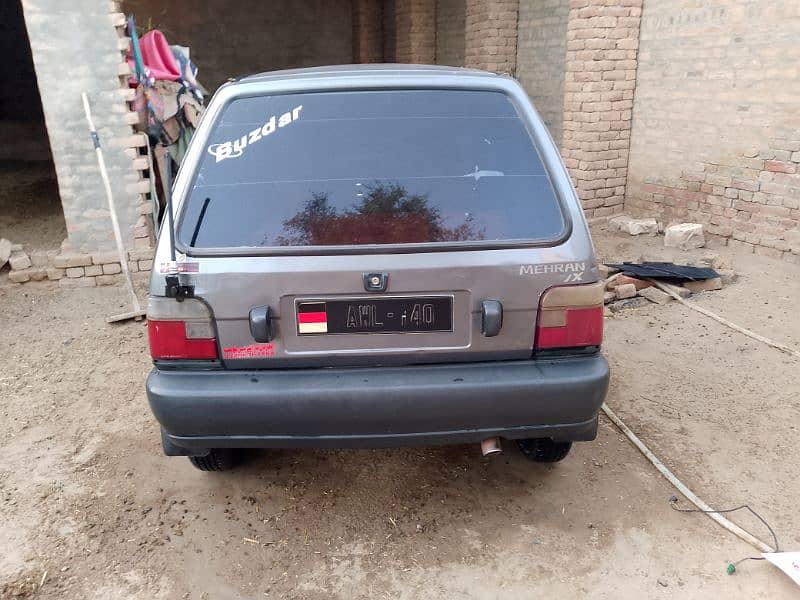 Suzuki Mehran VX 2011 ac lpg working 3