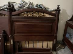 Brand New Wooden Single Bed Pair