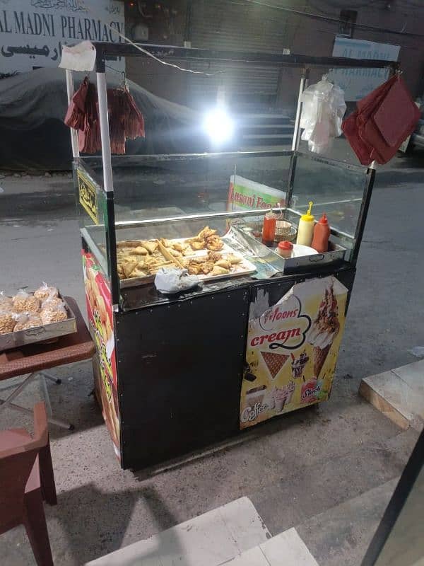 Counter food cart 3