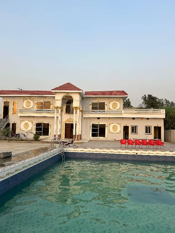 farm house with swimming pool for rent 13