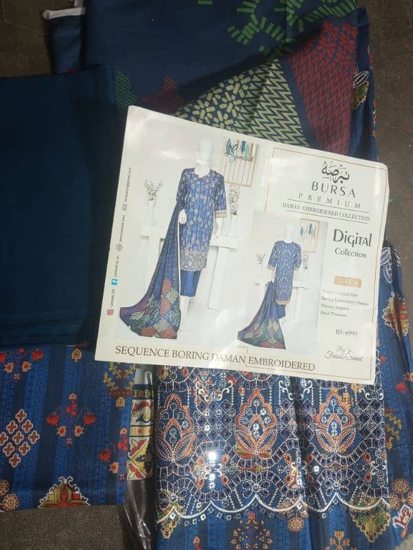 bursa embroidery 3 PCs suits 1