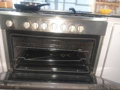 gas stove with electric oven