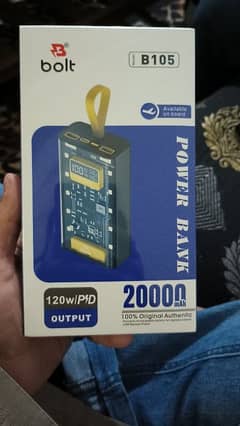 power bank 20000 mah(Bolt 105)