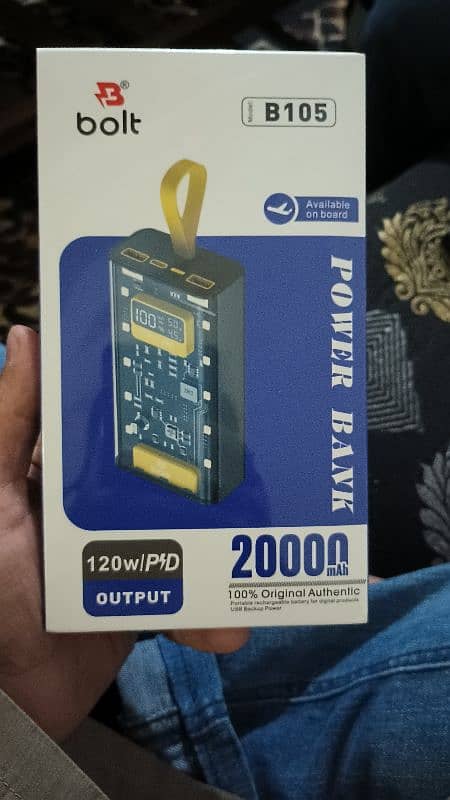 power bank 20000 mah(Bolt 105) 0