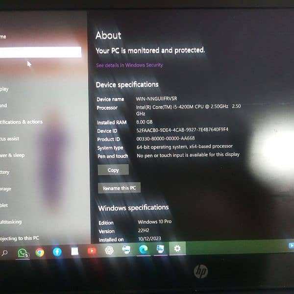 HP brand 8