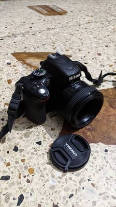 Nikon D5100 With Lens Youngno 50mm 1.8