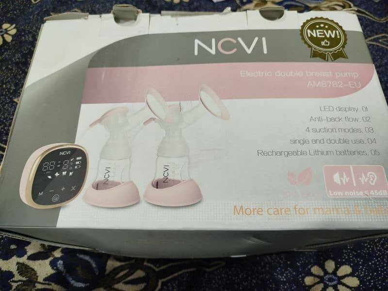 NCVI Double Electric Breast Pump 8782, Breast Pumps 1