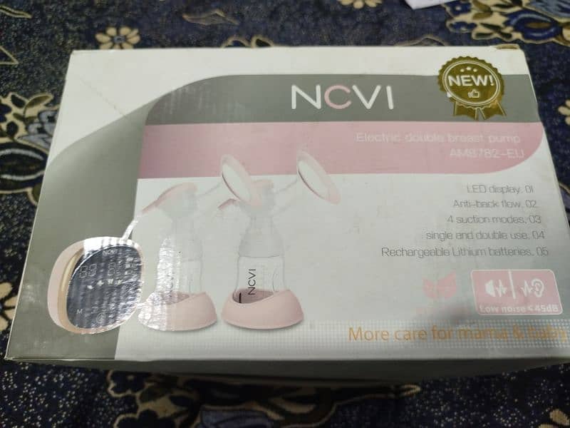 NCVI Double Electric Breast Pump 8782, Breast Pumps 2