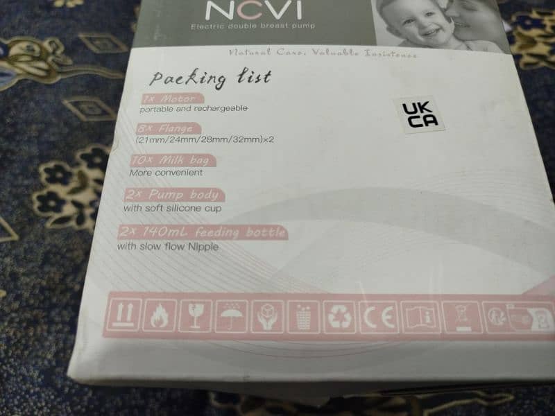 NCVI Double Electric Breast Pump 8782, Breast Pumps 3