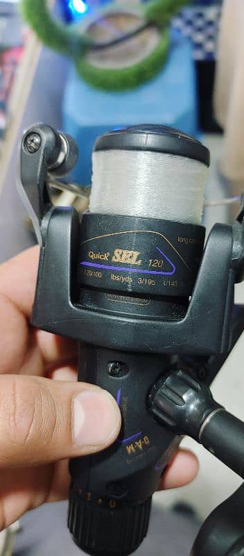 German Quick SEL 120 Fishing Spinning Reel 4