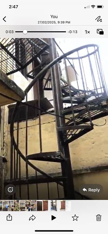 Spiral Stairs (Steel Stairs] 1