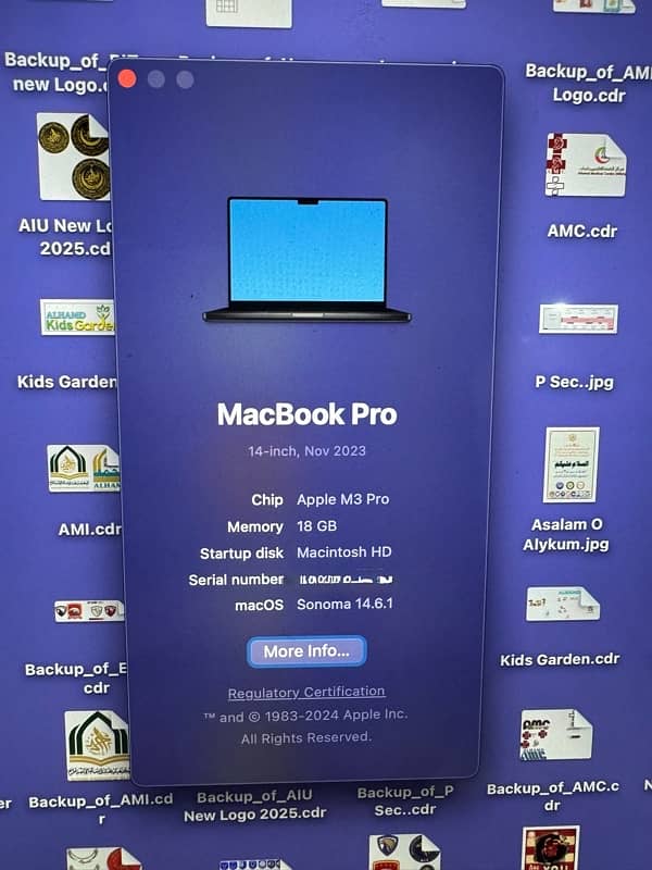 MacBook Pro M3 pro laptop 3