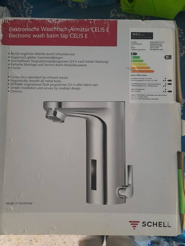 Washbasin Mixer sensor system Germany 0