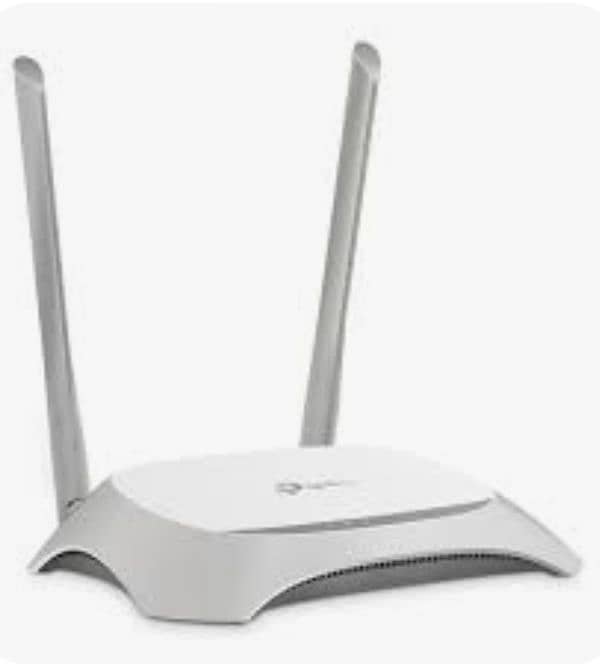 new tp-link router TL-Wr840n with charger 300MBps high  speed 0