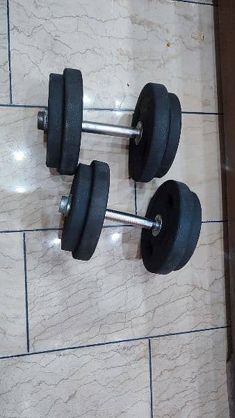 Gym Dumbbells 10kg each 0