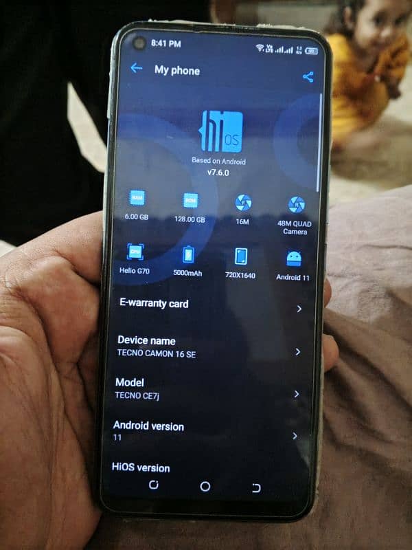 Tecno Camon 16 SE 1