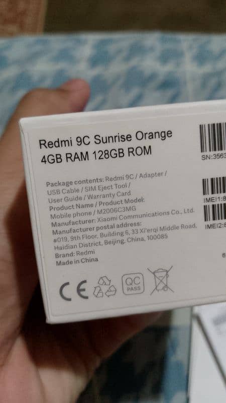 Redmi 9C 4/128 with box 9