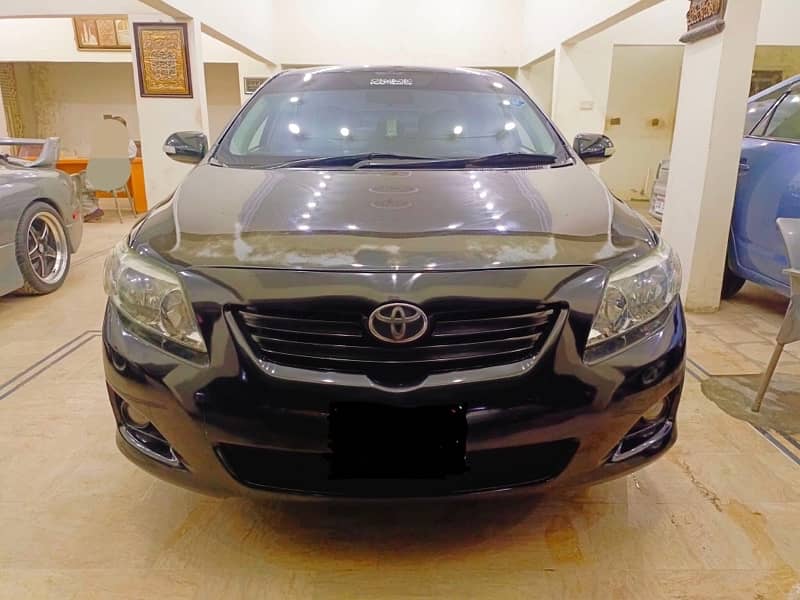 Toyota Corolla XLI 2010 Black 2