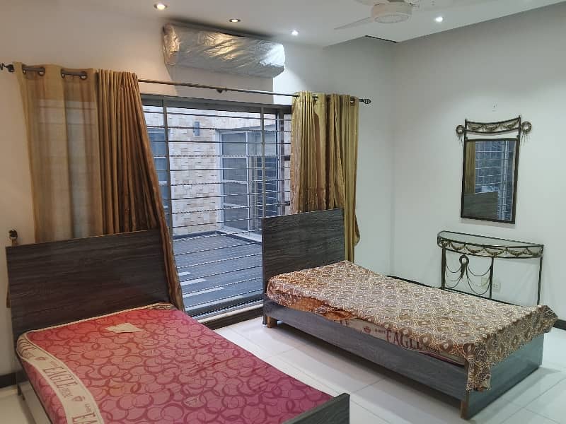 Kanal Upper Portion Fully Furnished Available For Rent In DHA Lahore 6