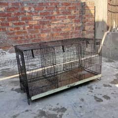 folding iron cage