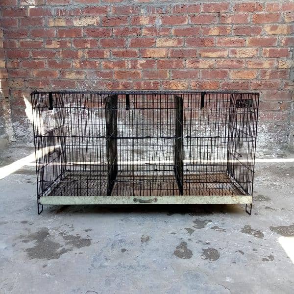 folding iron cage 1