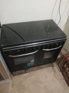 cook range and deep fryer