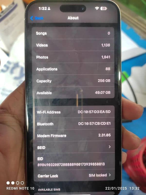 iphone 15 pro max 256gb 5