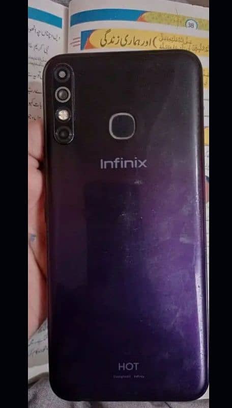 infinix hot8 4/64 only phone argent sale 1