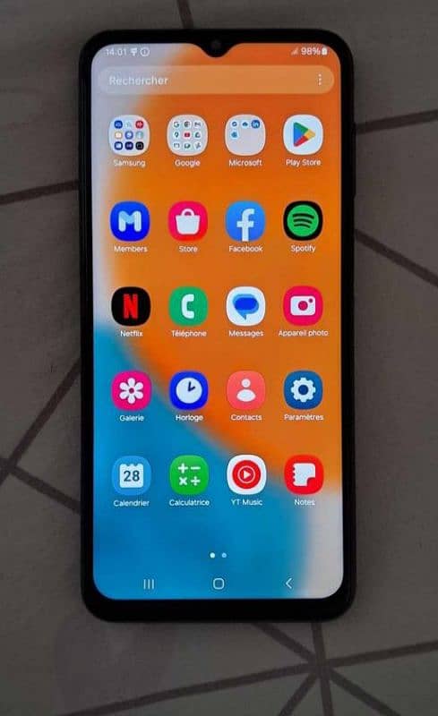Samsung Galaxy A23 complete Box charger conditin 10/10 Rem 6/128GB 2