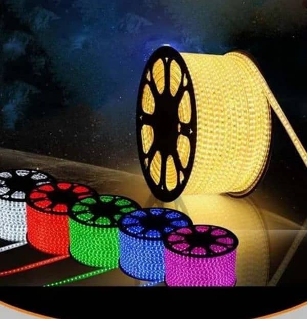 Strip rope lights - All Colours available - Best Quality - Water proof 8