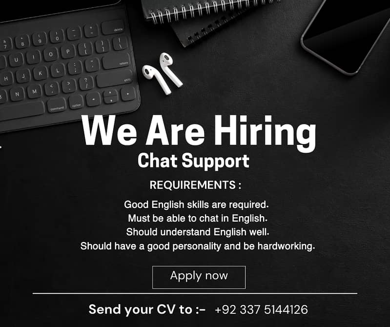 Chat support job 0