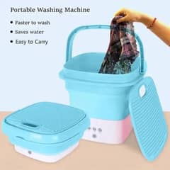 Rechargeable Foldable Mini Washing Machine