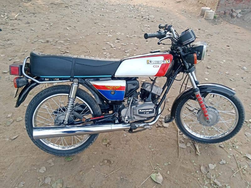 Kawasaki gto 100 2