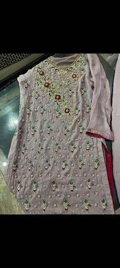 fancy embroided dress