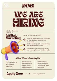 Affiliate Marketing Part Time Job For Students/Females/Mens