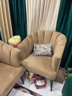 Brand New Bedroom chairs/ Coffee chairs with round table