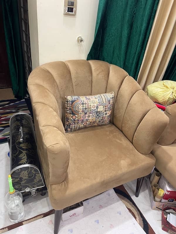 Brand New Bedroom chairs/ Coffee chairs with round table 1