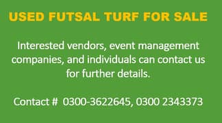 Fustal Turf / artificial grass