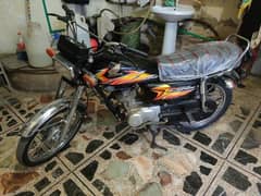 Honda CG125 (21 Model) All Punjab Number