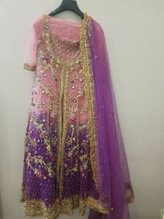 mehndi bridal dress