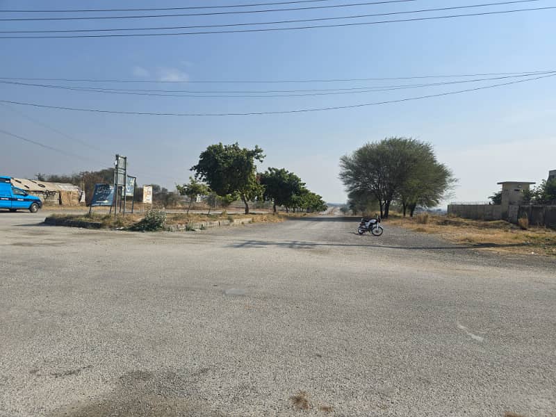 8 Marla level and sunface Plot on Double Road For Sale 6