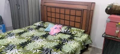 King Size Double Bed with Mattress