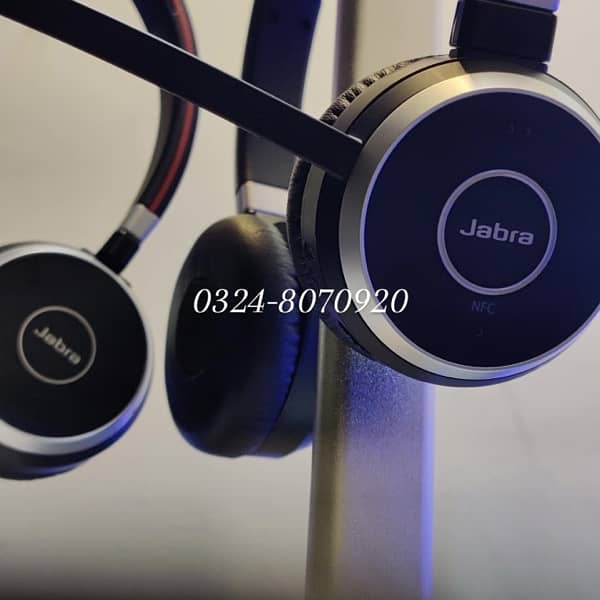 Jabra Evolve 65 Bluetooth Headphone For Meetings Calls Skype Zoom 2 85 3