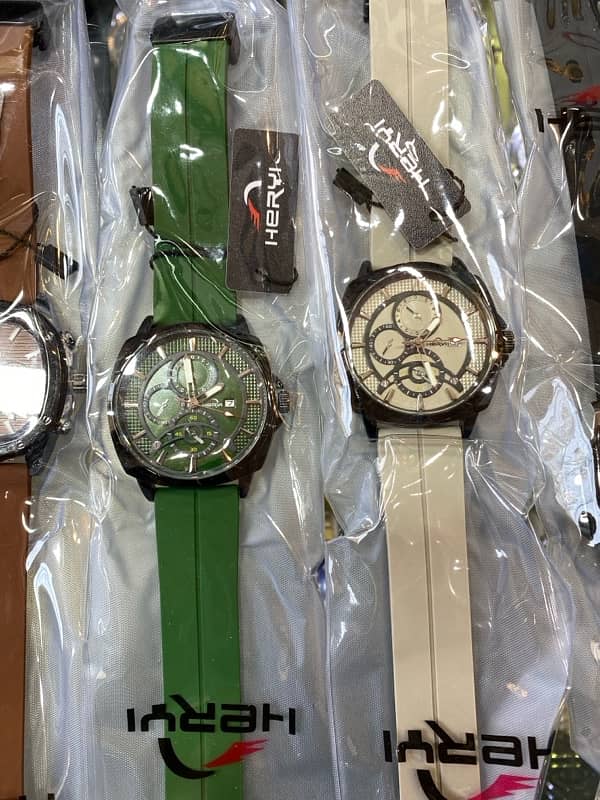 Silicon rubber strap premium quality watches 1