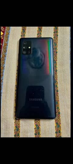 Samsung a71 5g  6]128 non pta bs seld phone all ok condion 10)9