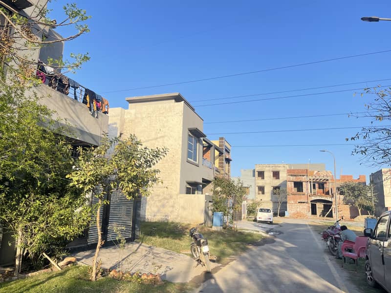 5 Marla Double Storey House Grey Structure Available For Sale In Lahore Motorway City 7